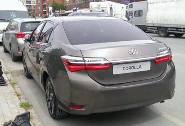 Toyota Corolla Altis小改款于土耳其现身！