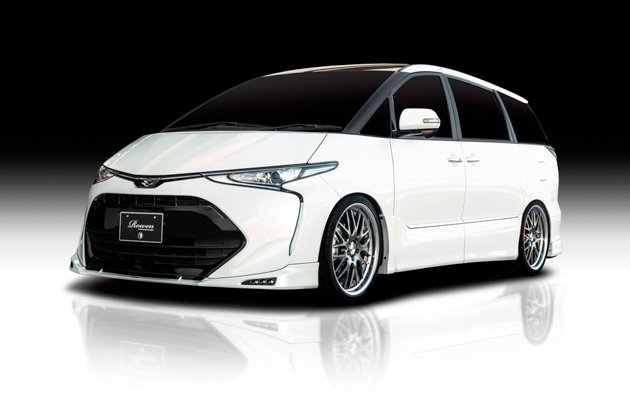 Toyota Estima ROWEN bodykit 帅气登场！