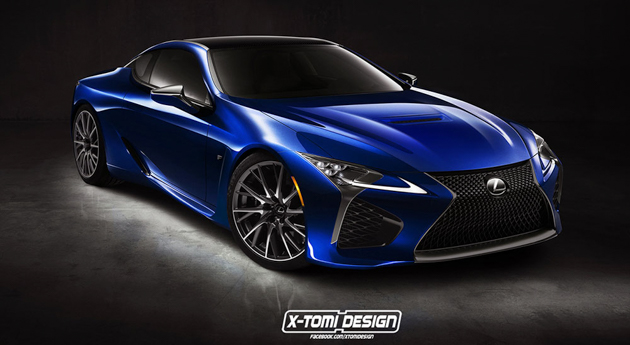 Lexus LC F 将在 3月登场，比 LFA 更强！