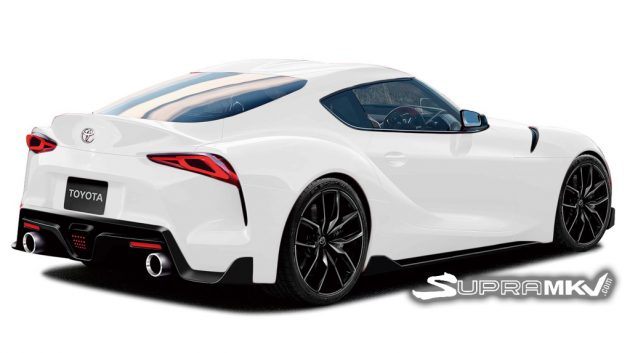 Toyota Supra Rendered Automachi