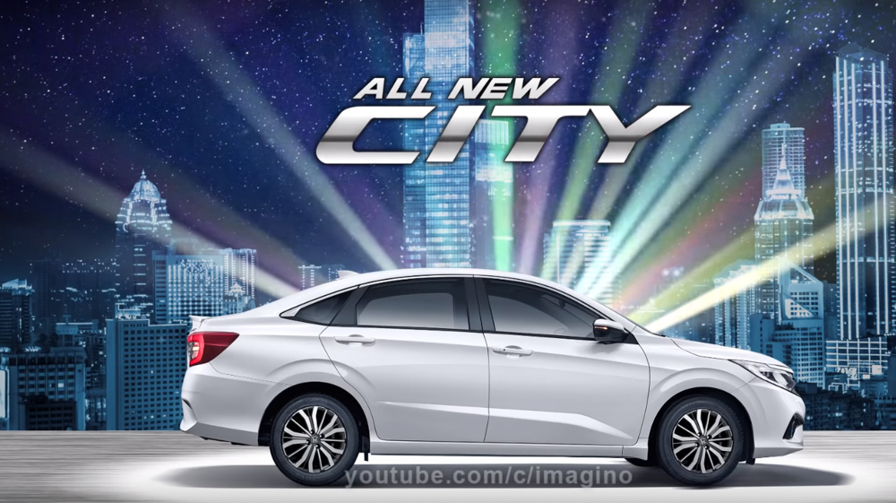 2020 Honda City 假想图曝光，外形非常时髦前卫