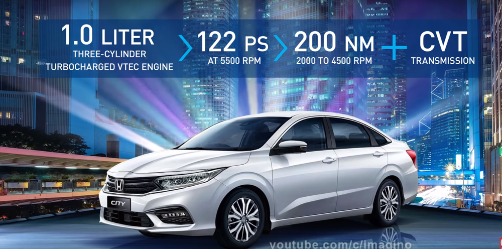 2020 Honda City 假想图曝光，外形非常时髦前卫