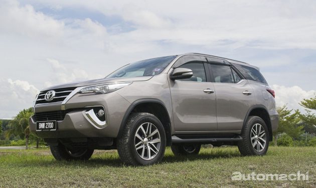 優雅的硬漢!試駕toyota fortuner 2.7 srz!