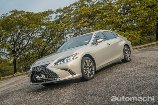 Габариты lexus es250