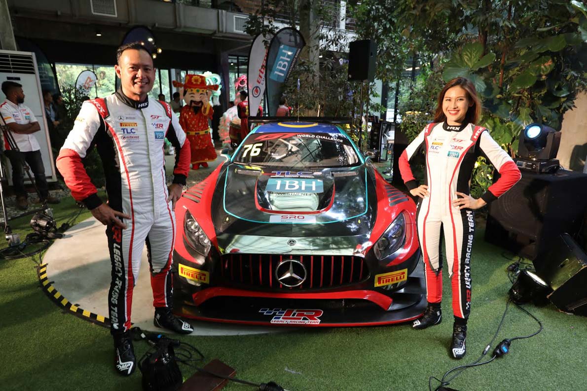 Leona Chin & Tengku Djan Ley 联手参加 GT 世界挑战赛亚洲赛