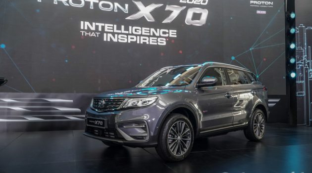 2020 Proton X70 CKD 正式发表，RM 94,800 起跳