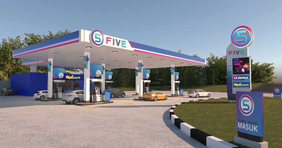 FIVE 新油站品牌将于3月份正式在我国市场投运