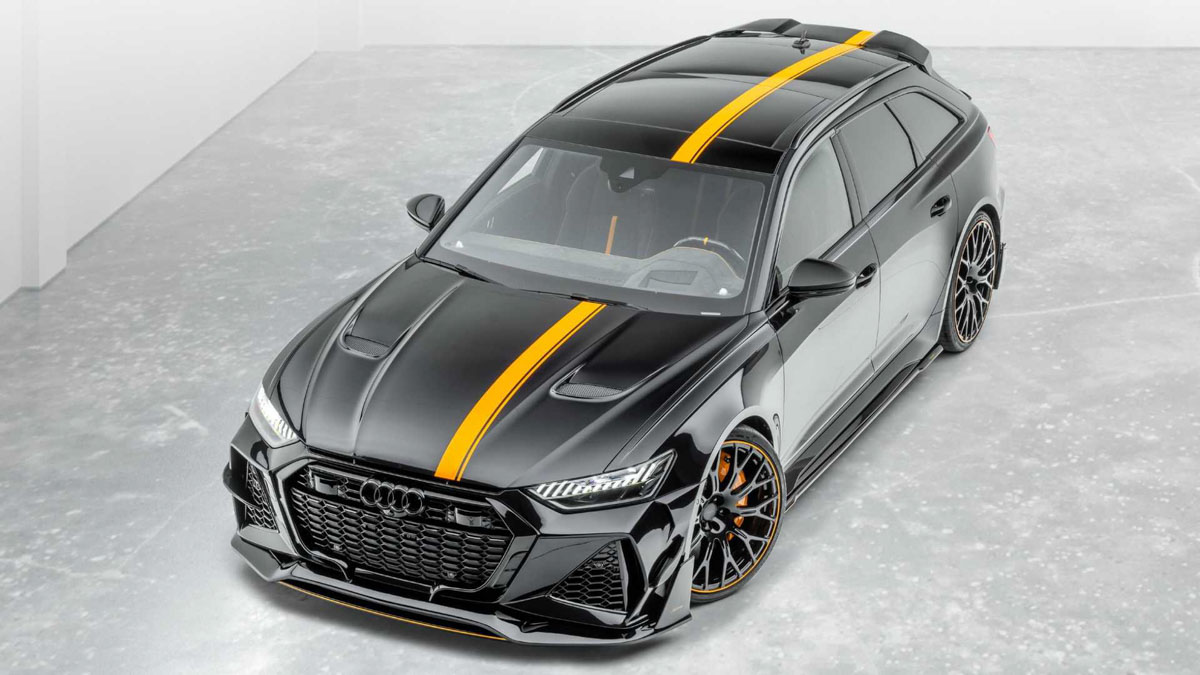 2021 Audi RS6 Avant Mansory ，720 Hp的奶爸战驹