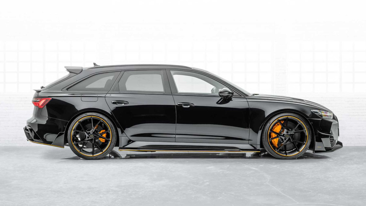 2021 Audi RS6 Avant Mansory ，720 Hp的奶爸战驹