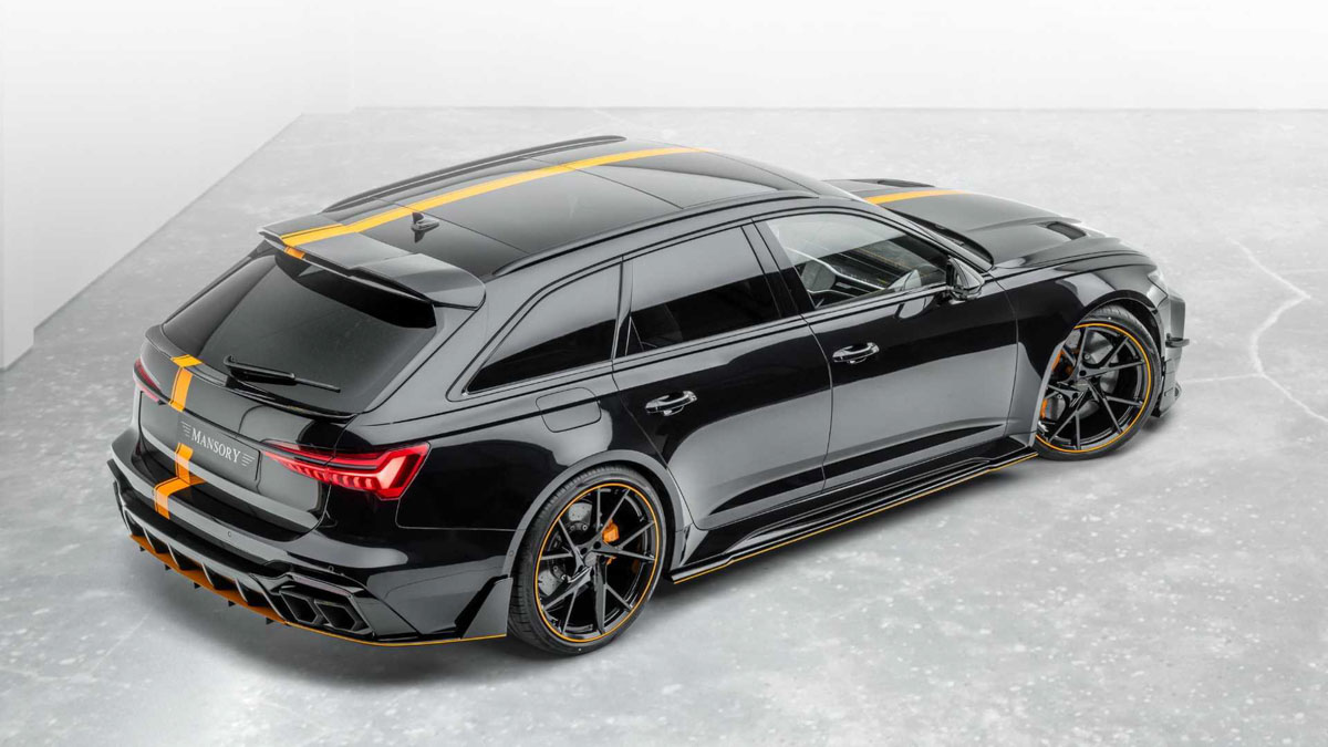 2021 Audi RS6 Avant Mansory ，720 Hp的奶爸战驹