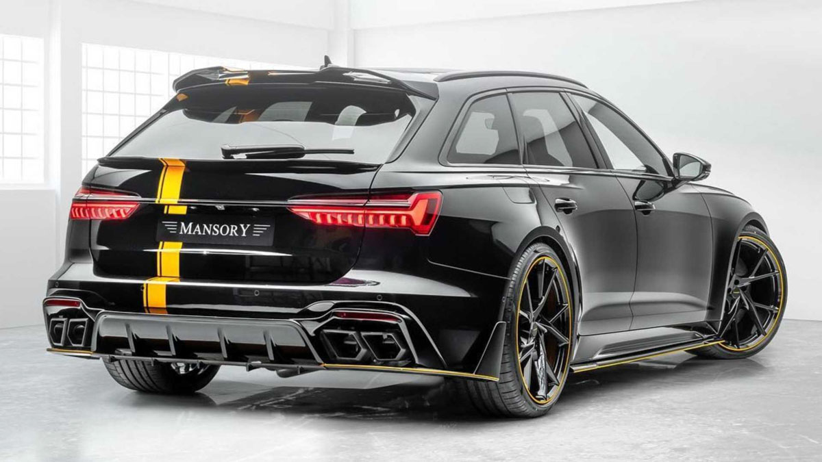 2021 Audi RS6 Avant Mansory ，720 Hp的奶爸战驹