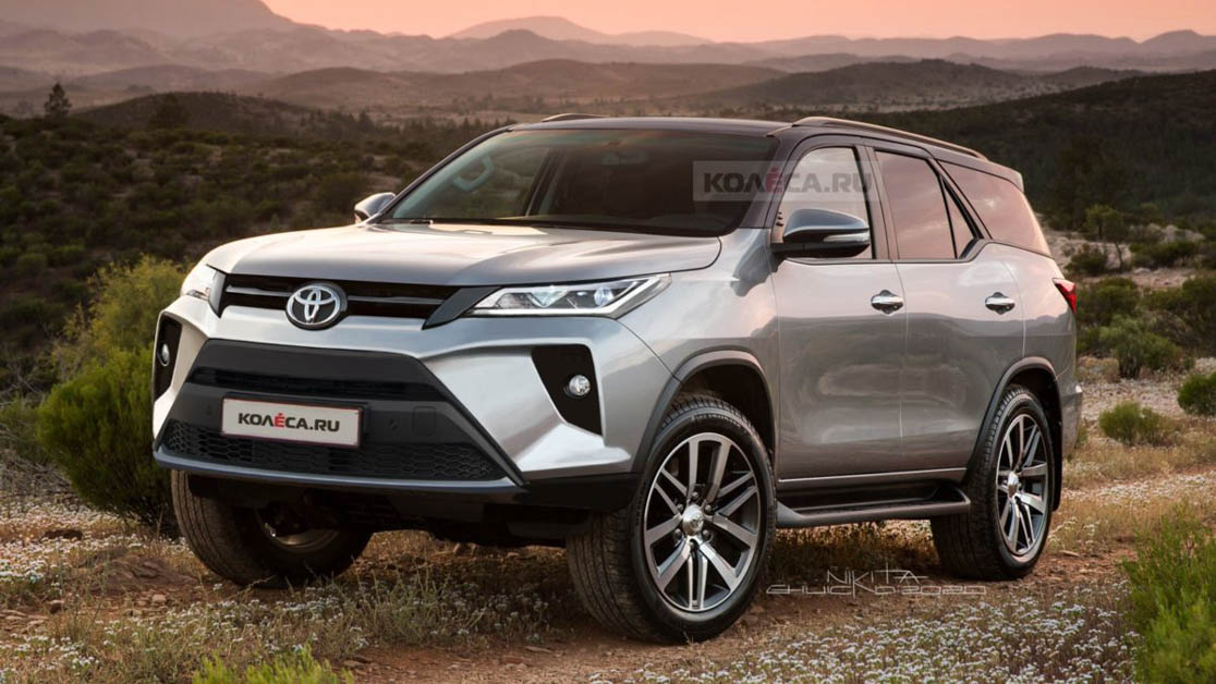 小改款 Toyota Fortuner 假想图曝光，或将在今年登场