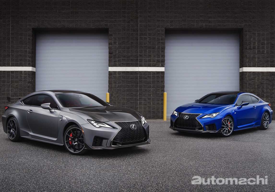 2020 Lexus RC-F 即将登场，最大马力达到481 PS！