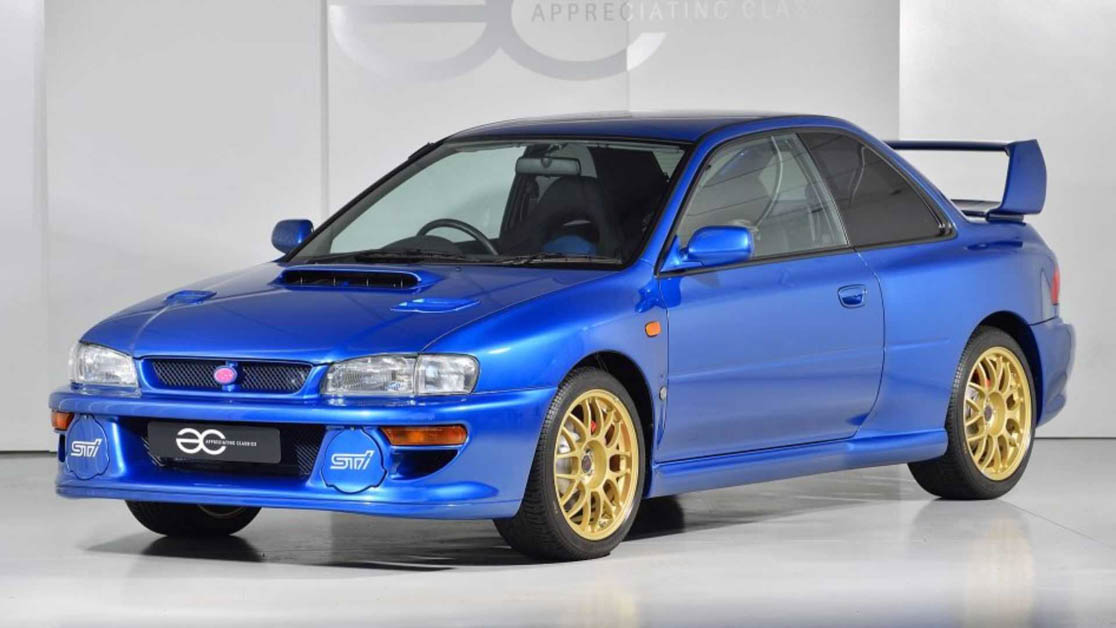 150万的 Subaru！Subaru Impreza 22B STi 天价拍卖！