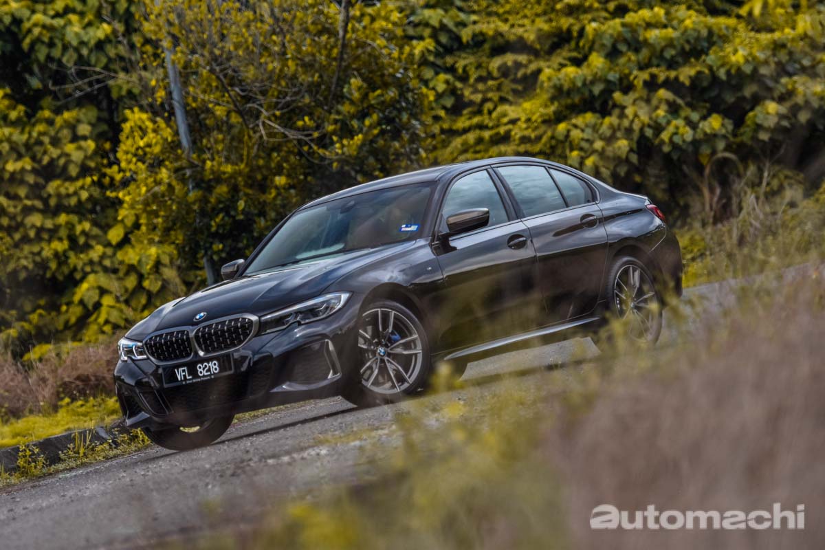 BMW M340i xDrive, a black violent gentleman!