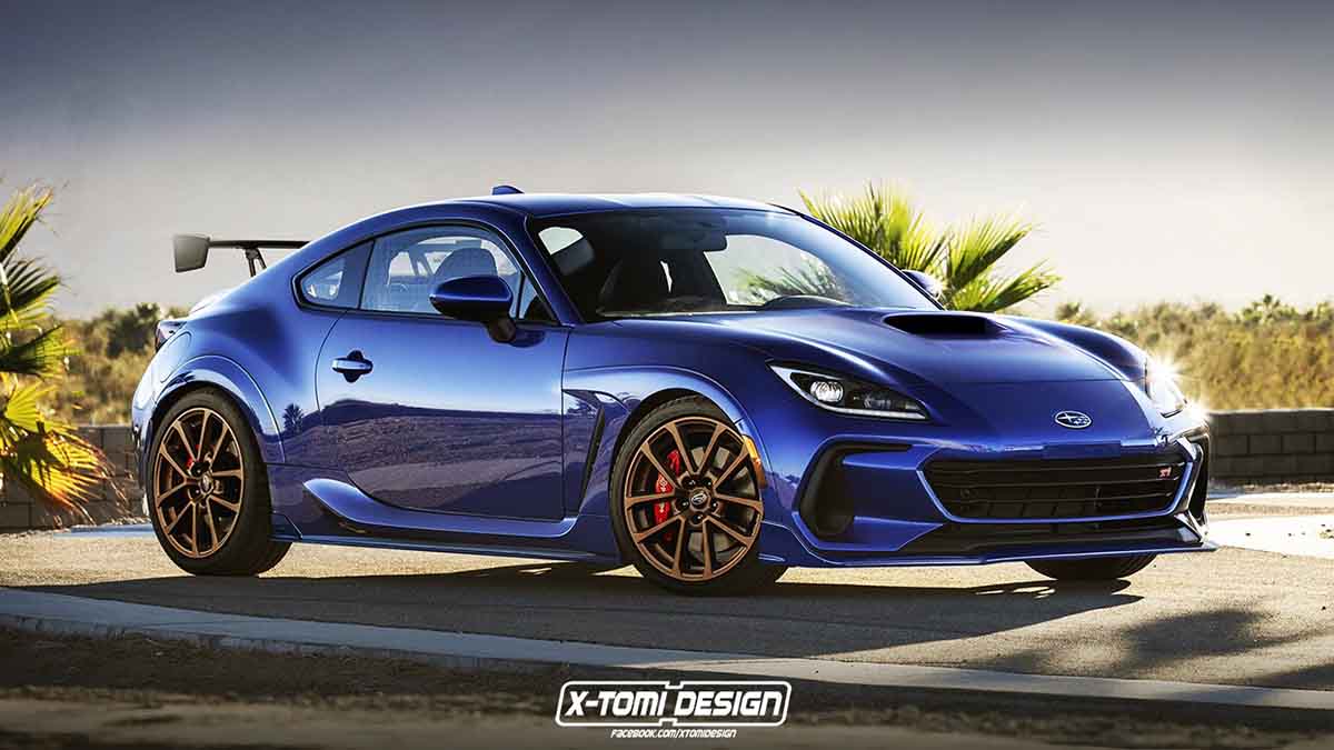 Subaru BRZ STi 疑似测试中，或搭载全新涡轮增压引擎