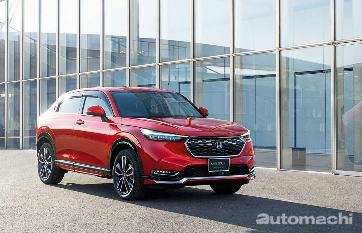 Honda Vezel E Hev 已经以平行进口方式登陆新加坡 Automachi Com