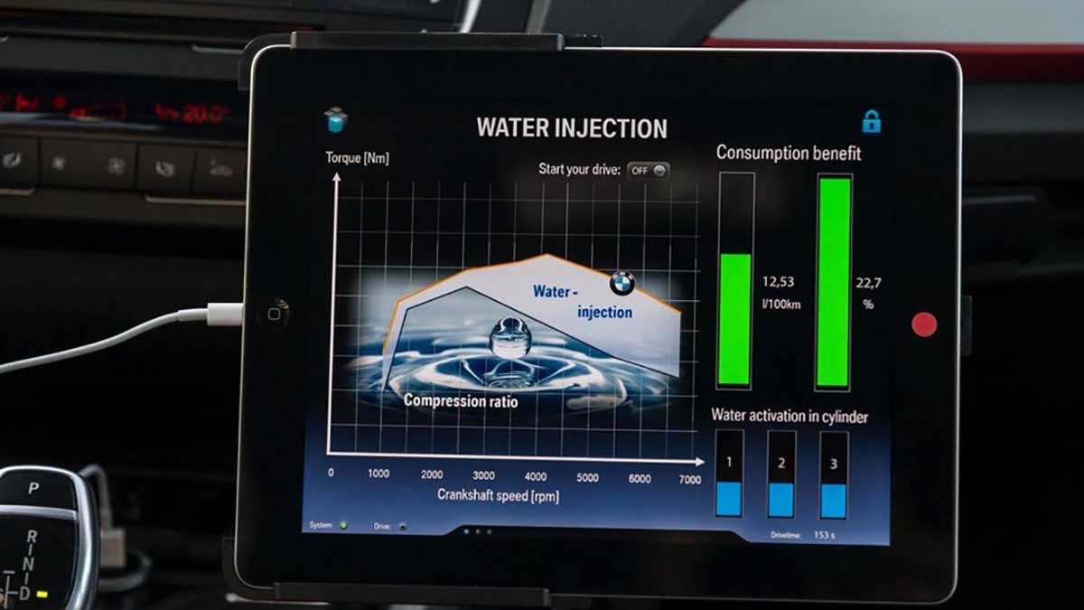 BMW Water Injection System 技术，热损耗的克星！