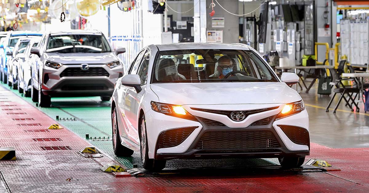世界最畅销的D-Segment之一， Toyota Camry 北美累计产量达到1,000万台！