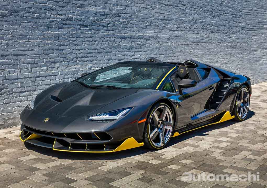 Lamborghini Centenario Roadster 入口我国，全球限量20台，售价RM 23,000,000