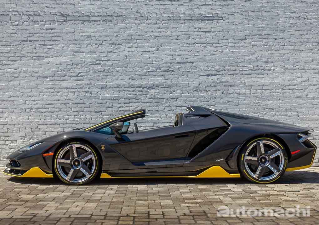 Lamborghini Centenario Roadster 入口我国，全球限量20台，售价RM 23,000,000