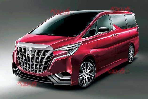 Показать toyota alphard