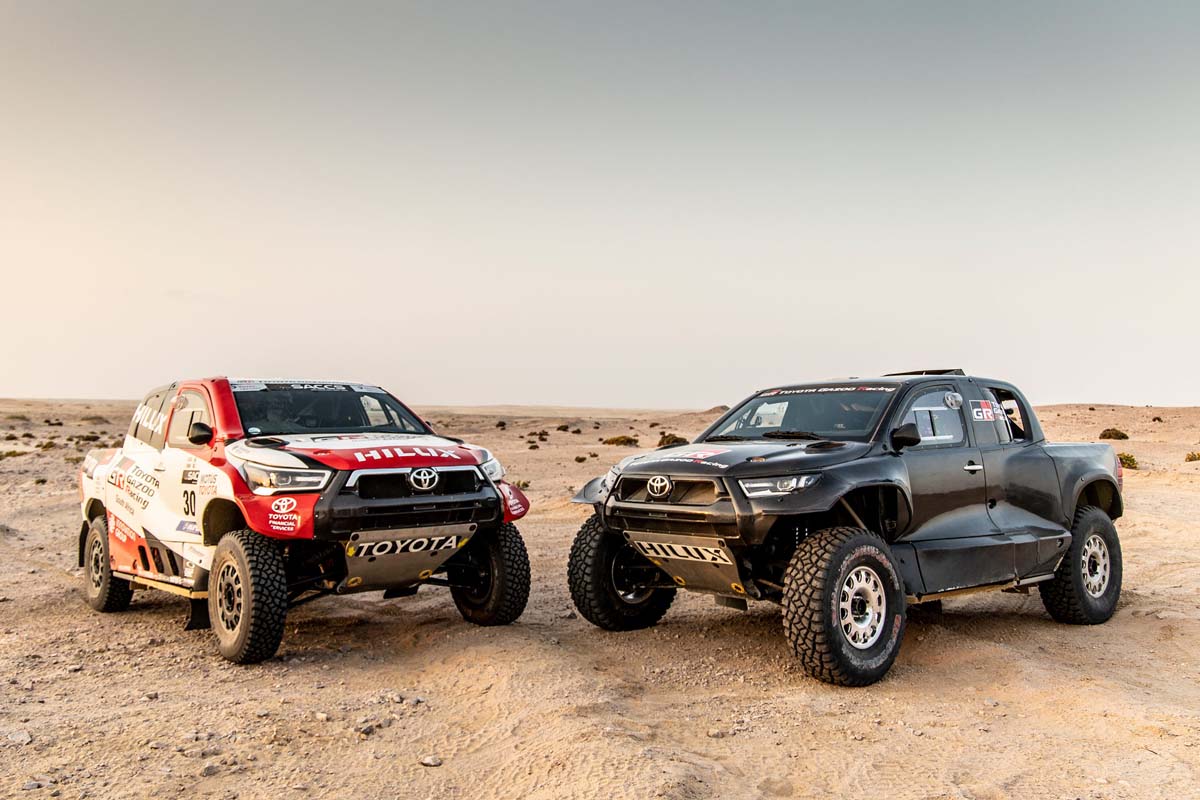 “史上最强！” Toyota GR DKR Hilux T1+ 登场！