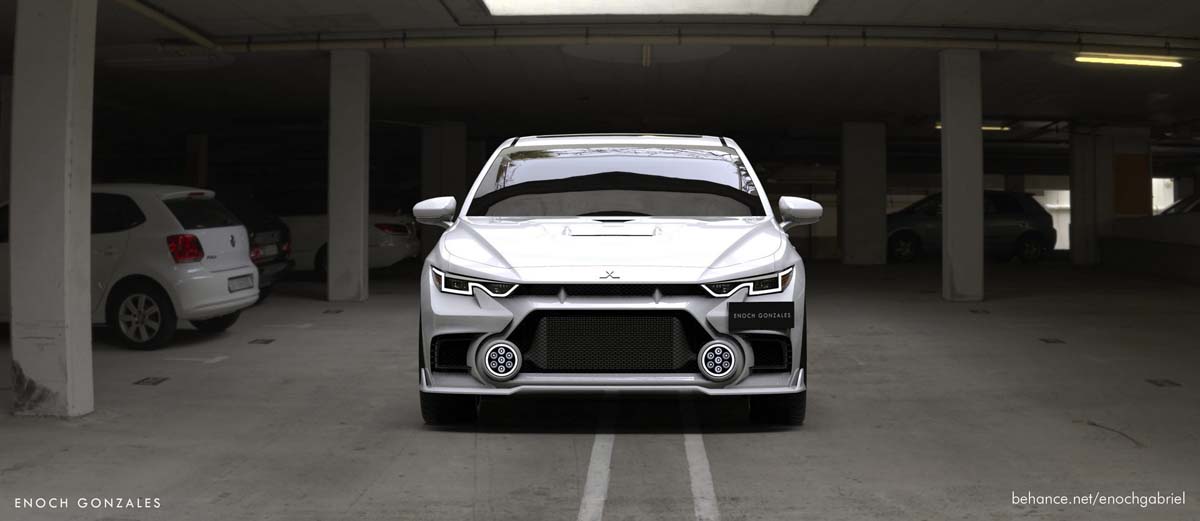 Mitsubishi Lancer Evolution is expected to be resurrected?  Or it will become a twin brother model with Renault Megane RS!