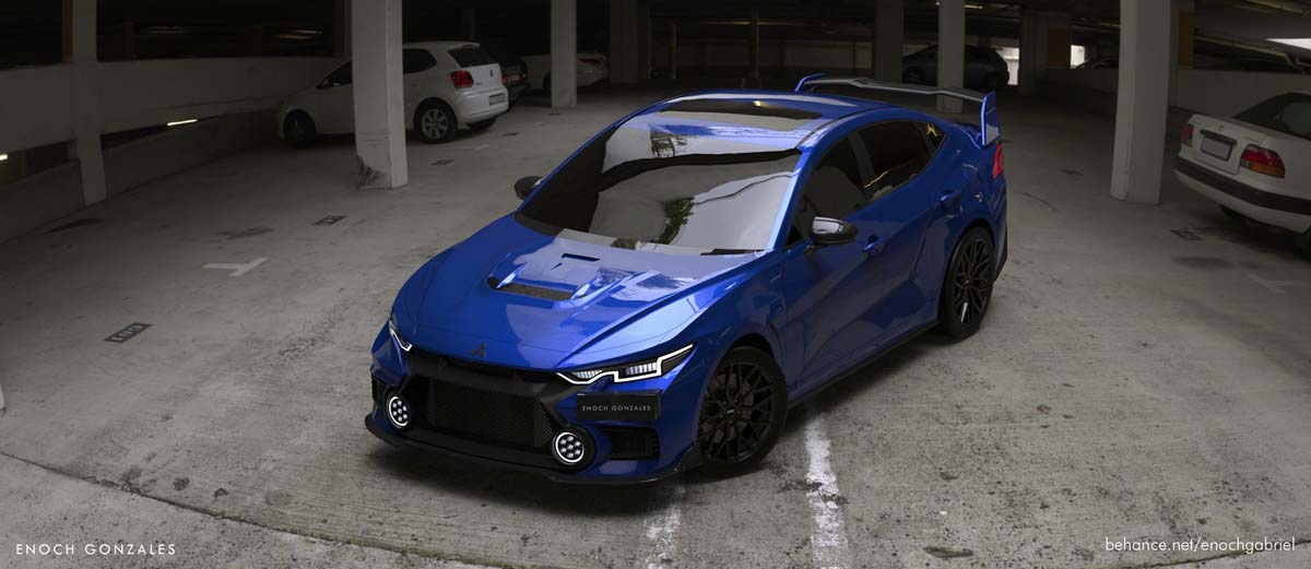 Mitsubishi Lancer Evolution is expected to be resurrected?  Or it will become a twin brother model with Renault Megane RS!