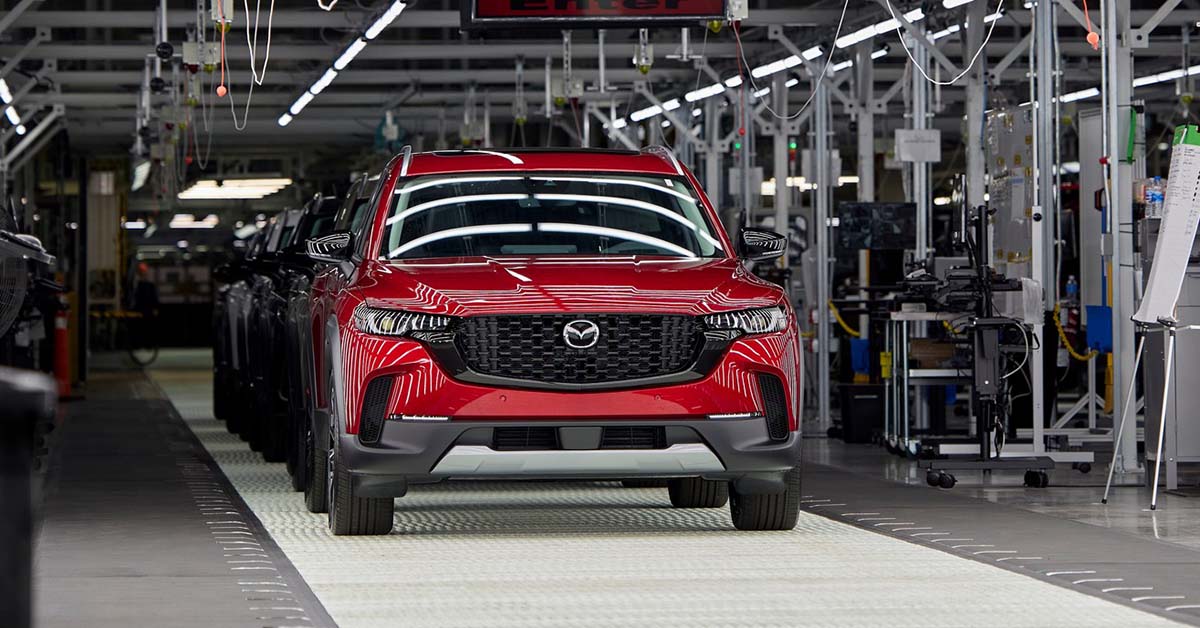 Mazda CX-50 正式下线：搭2.5L涡轮引擎+AWD，最大马力250 Hp！