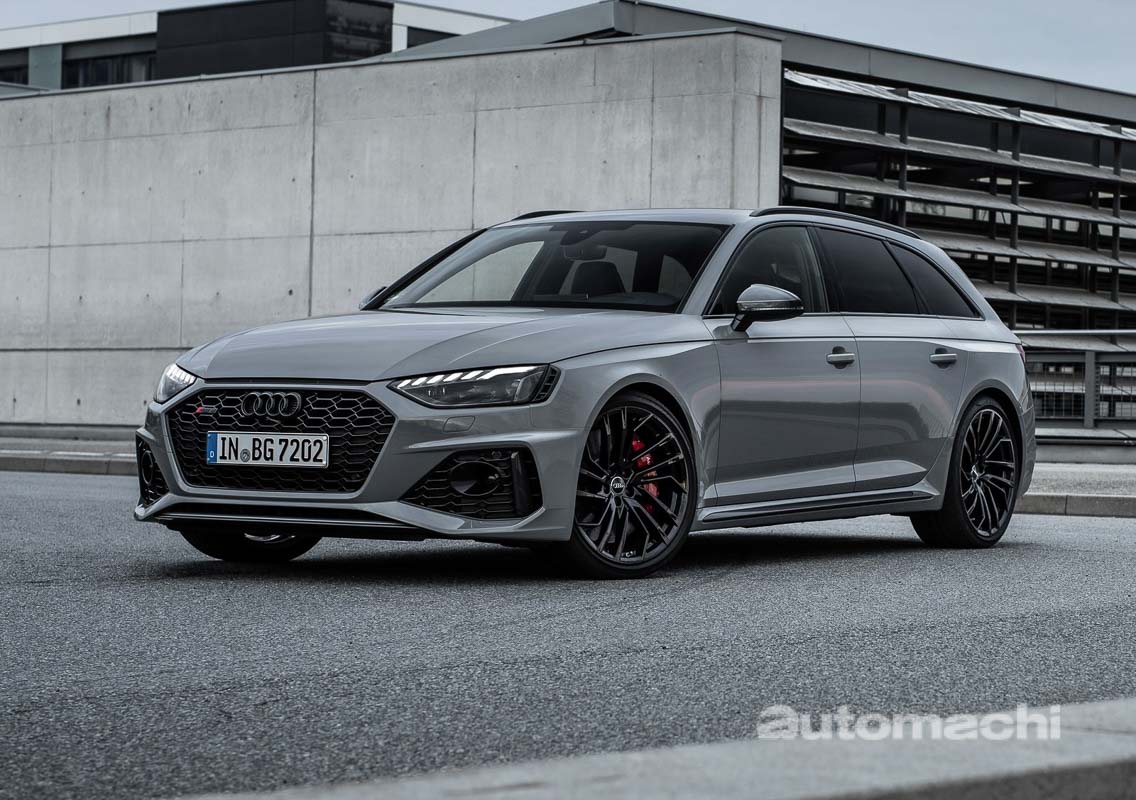 Audi RS4 Avant ：我国市场最帅的Wagon、马力表现达到450 Hp！