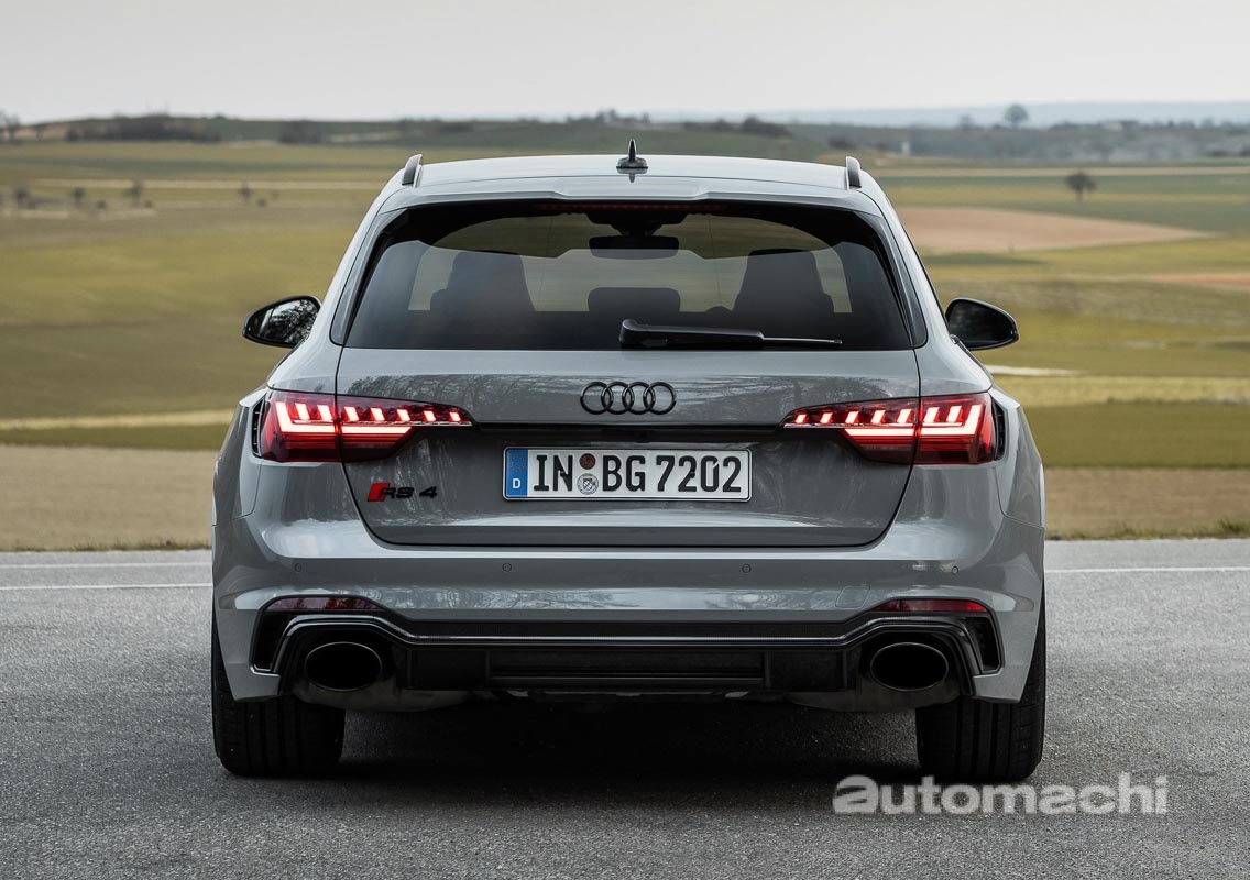 Audi RS4 Avant ：我国市场最帅的Wagon、马力表现达到450 Hp！