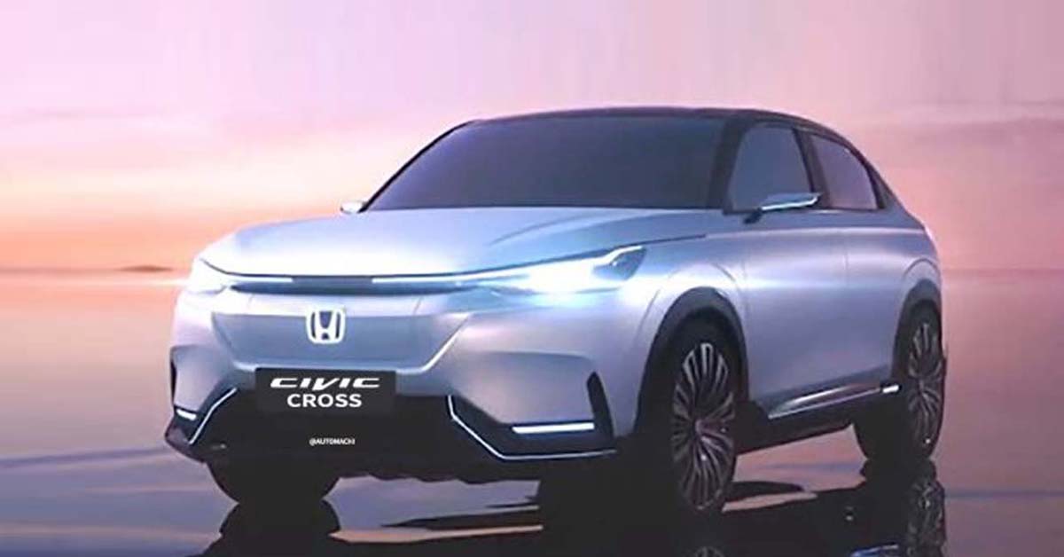 Honda Civic Cross 首次现身：搭1.5L涡轮引擎、Corolla 最强对手来了！