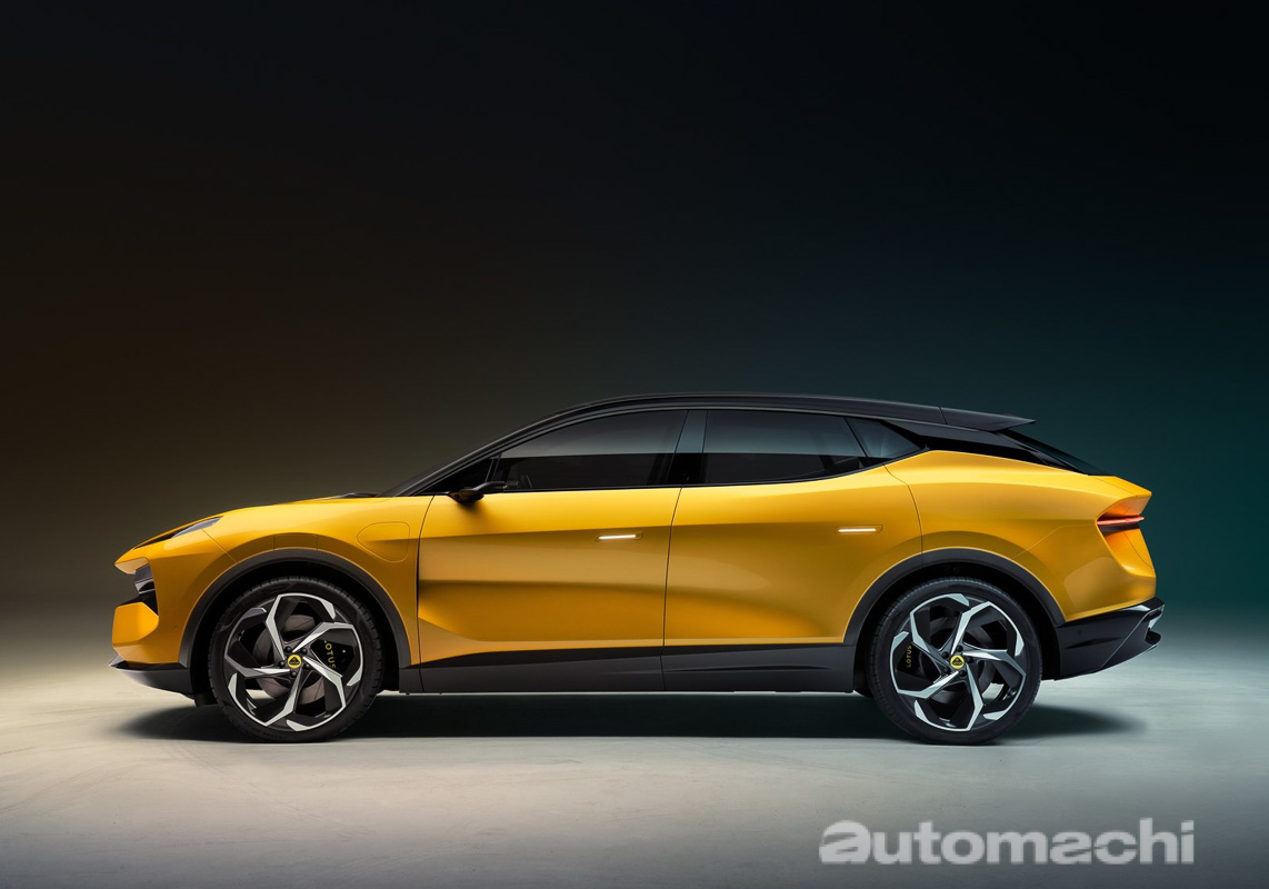 Lotus Eletre 全新电动 Hyper-SUV 发布，前后双电机马力有 600 Hp，0-100 km/h 只需 2.95 秒！