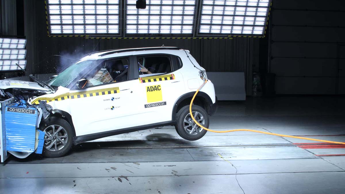 欧洲车最差的成绩！Citroën C3 在 Latin NCAP 测试成绩为0星