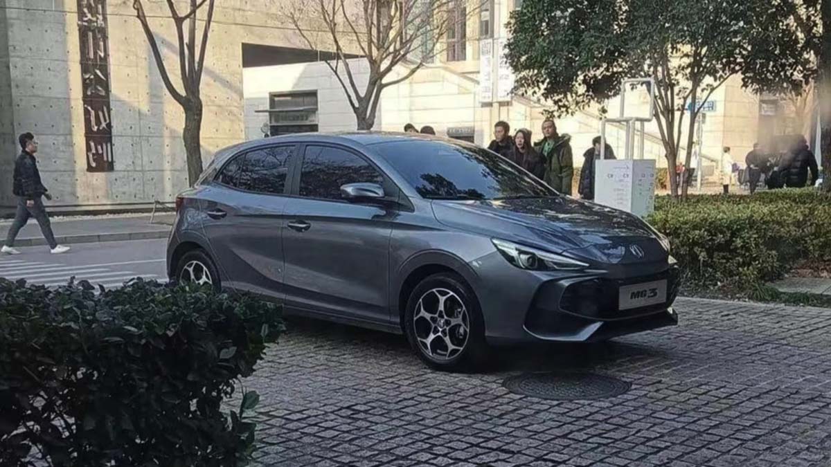 Toyota Yaris 的对手：2024 MG3 实车照曝光、最大马力达174 Hp！