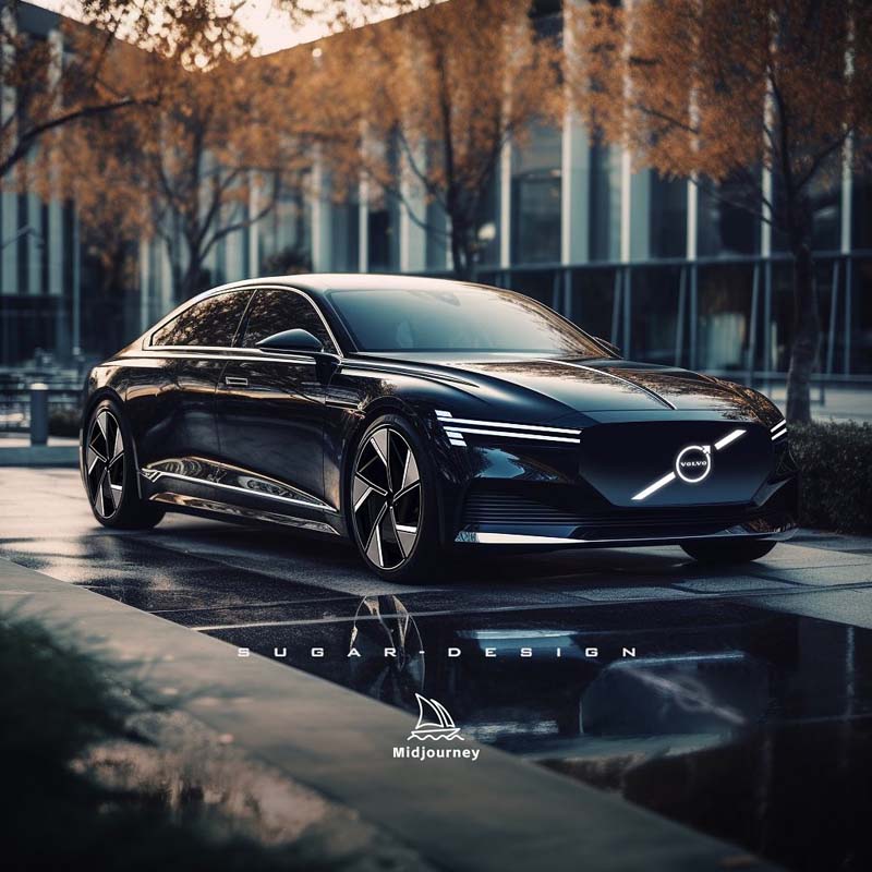 Volvo ES90 首款样车下线：全新纯电 E-Segment Sedan 即将发布、对标 BMW i5 ！