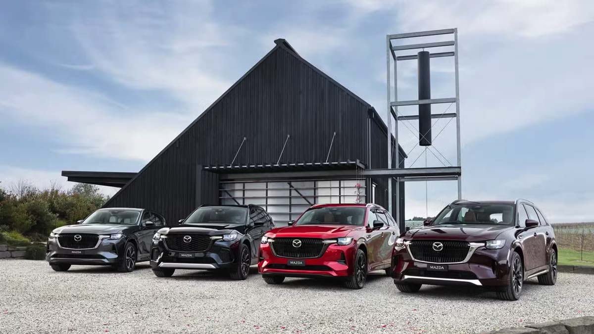 Mazda 全新大型SUV家族在这里：CX-60、CX-70、CX-80 和 CX-90 你看得出差异吗？