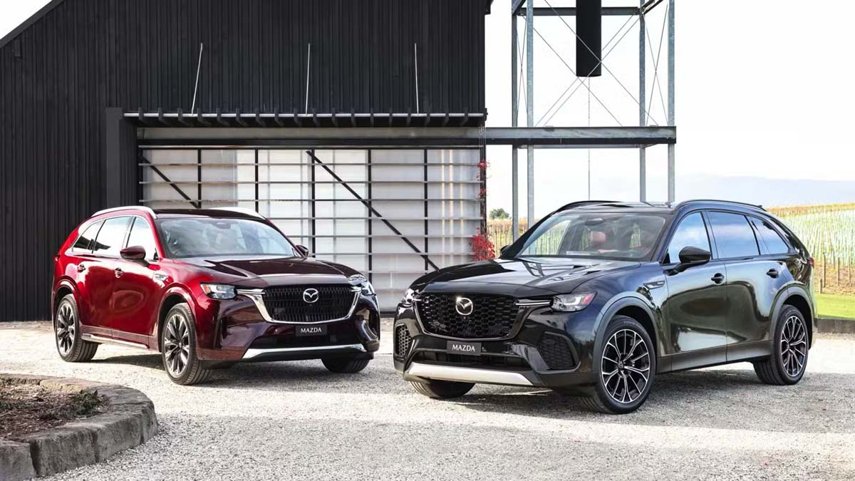 Mazda 全新大型SUV家族在这里：CX-60、CX-70、CX-80 和 CX-90 你看得出差异吗？