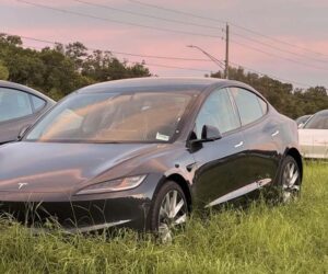 Tesla Model 3 新车居然放在杂草地，车主们能够接受吗？