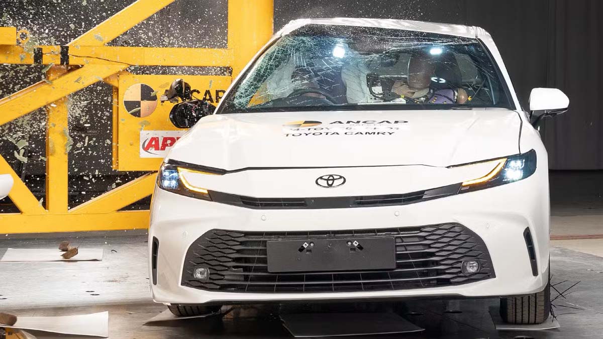 2025 Toyota Camry 获得 ANCAP 5星成绩，并创下新的记录！