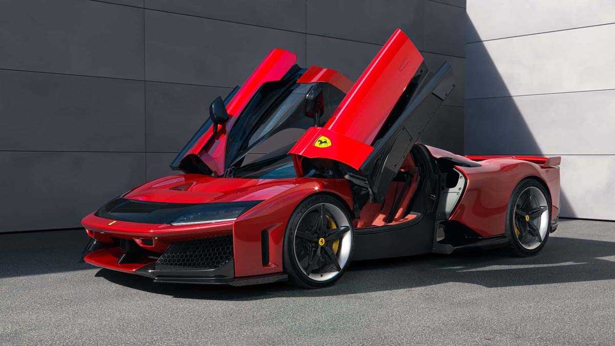 Ferrari F80：超跑新标杆，3.0L V6混合动力、1,200马力全解析