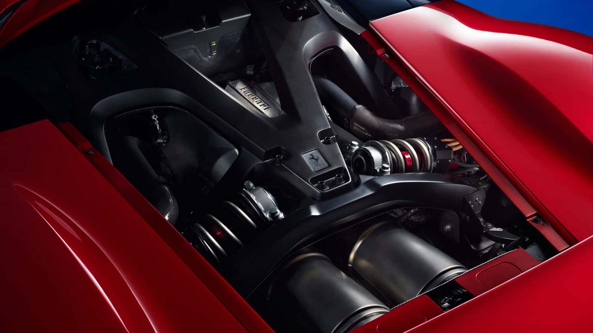 Ferrari F80：超跑新标杆，3.0L V6混合动力、1,200马力全解析