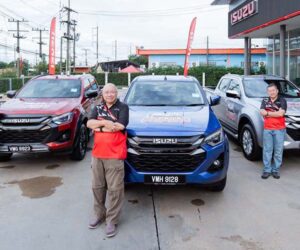 Isuzu D-MAX 挑战一箱燃油行驶2000公里、创下全新马来西亚大全记录