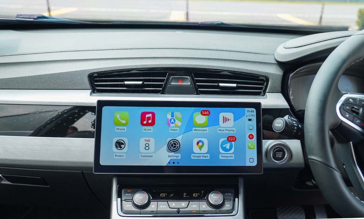 Proton X90 稍后将获得 CarPlay 更新，车载主机将会有更多新功能