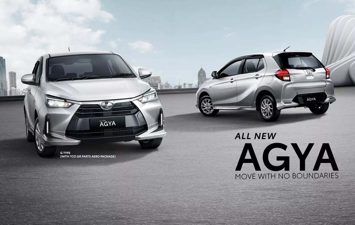 Toyota Agya ：印尼版本的 Axia 采用1.2L自然进气引擎、当地售价约RM 47,071起