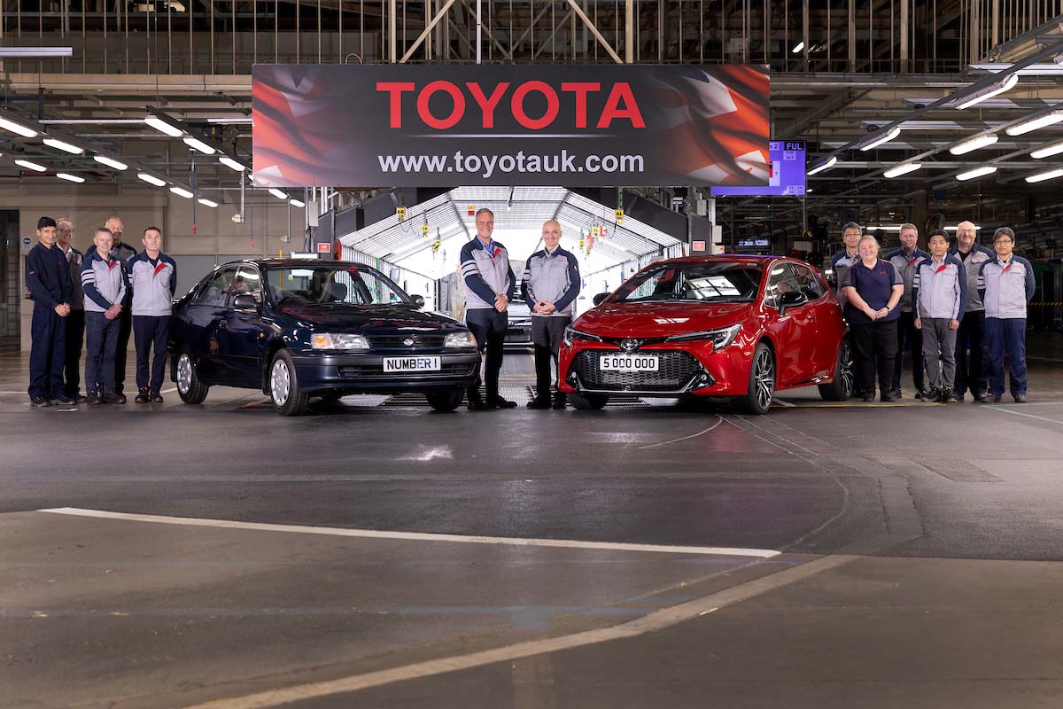 Toyota 在英国累计销量超过500万，目前已经是欧洲第二大汽车品牌