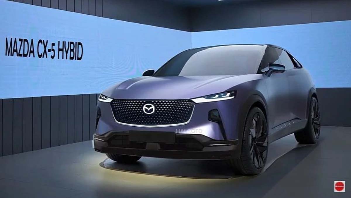 Mazda CX-5 大改款2025年登场：全新一代混动系统、车身尺码进一步放大！