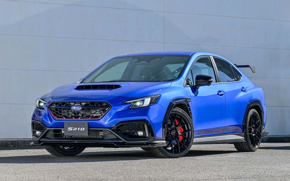 Subaru WRX STI S210 正式发布：WRC战神回归、2.4L水平对卧引擎最大马力296 Hp！