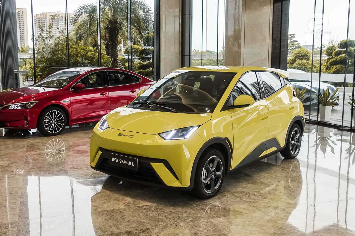 BYD Seagull / Dolphin MINI 将推出右驾版本，冲击东南亚最便宜电动车！